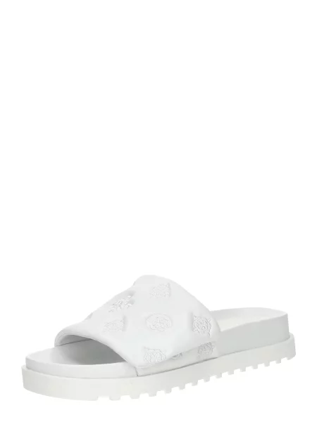 Papuci Guess alb