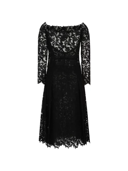 Rochie Fendi din dantelă negru