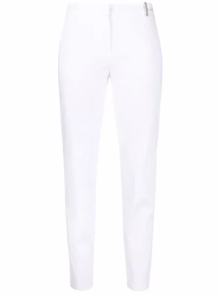 Pantaloni Fabiana Filippi alb