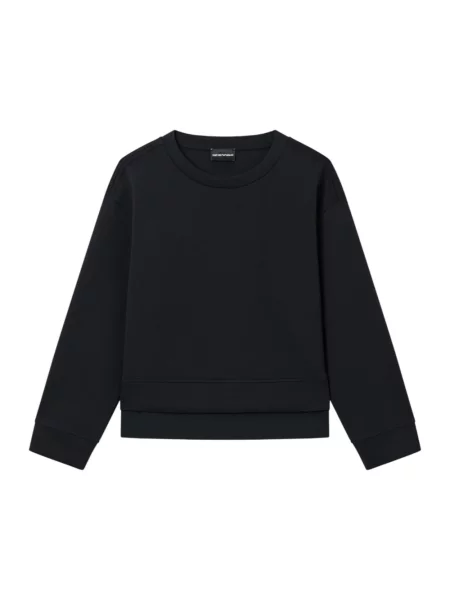 Bluza Emporio Armani z dżerseju czarna