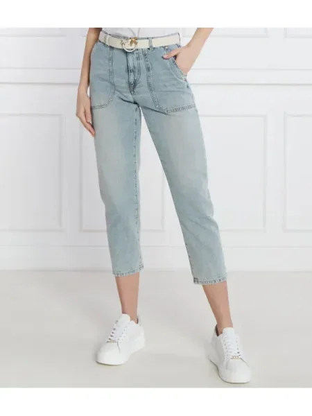 Pinko Blugi CLOE | Boyfriend fit albastru