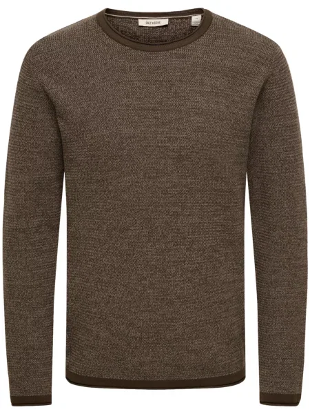 Only & Sons Pulover ONSEric amestecat maro