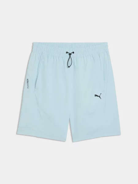 Повсякденні шорти PUMA Tech Woven Cargo Shorts комбінований верх синій