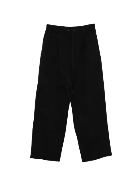 Pantaloni The Viridi-anne cu cordon negru