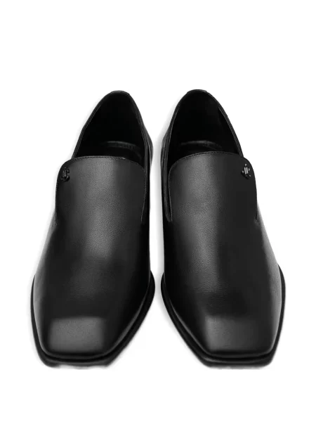 Pantofi loafer Jimmy Choo din piele negru