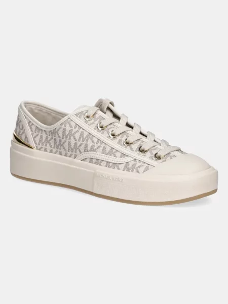 Ниски кецове MICHAEL Michael Kors Jude бежово