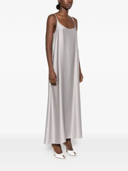 Rochie maxi Silkylicious gri