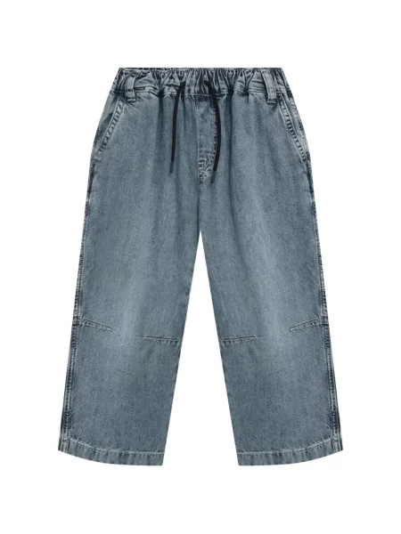 Jeansy dziecięce Emporio Armani niebieskie