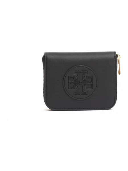 Portfel Tory Burch skórzany czarny