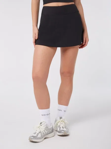 YO-GAYA Αθλητική φούστα Timeless Tennis Skirt' μαύρο