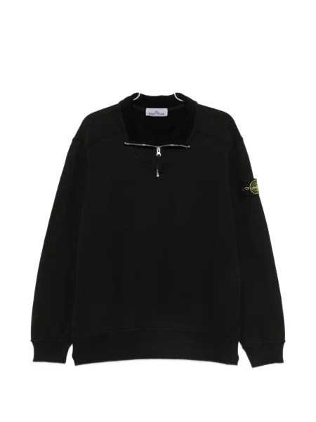 Pulover Stone Island cu strasuri negru