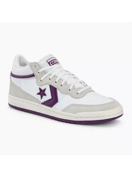 Buty Converse Cons Fastbreak Pro Suede white/vaporous gray/purple białe