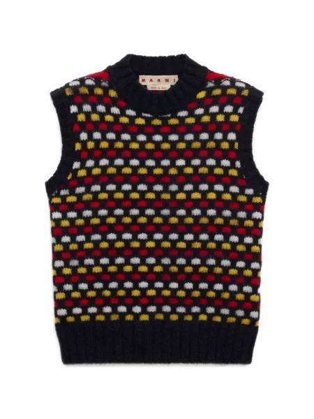 Vestă Marni de lână roșu