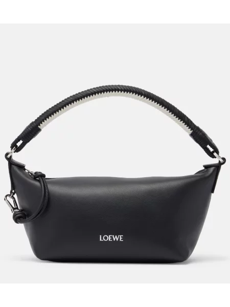 Top Loewe din piele negru