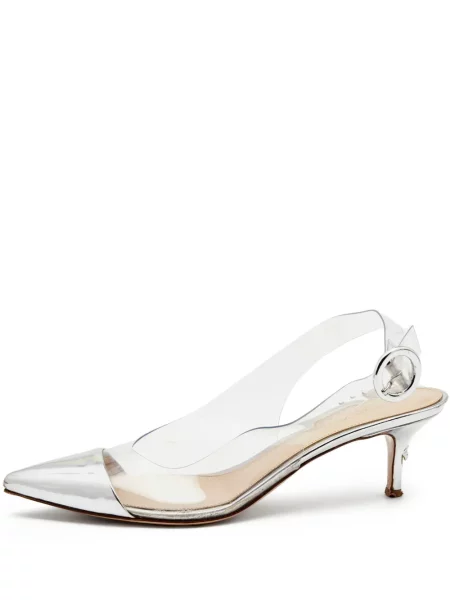 Pantofi cu toc Gianvito Rossi alb