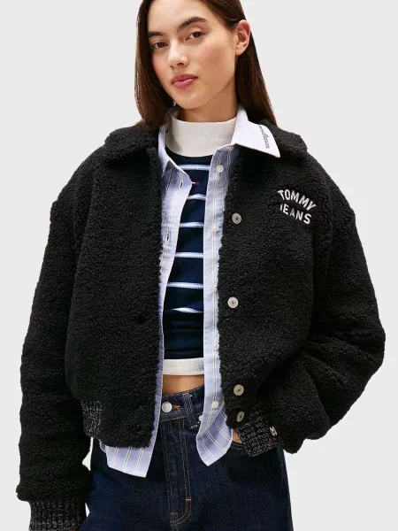 Джинсовая куртка Tommy Jeans черная