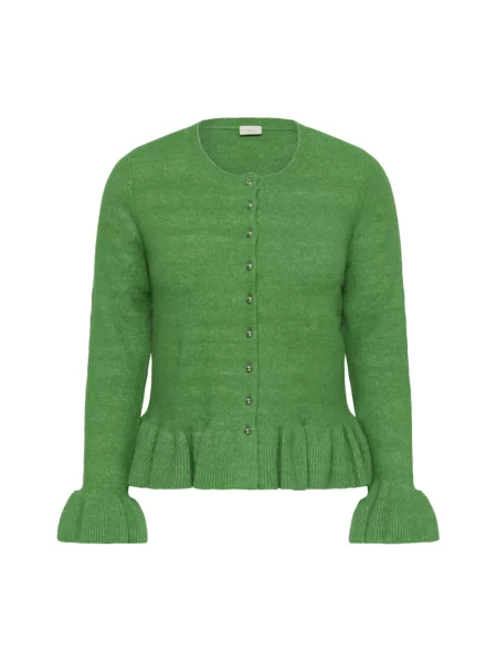 Kardigan Kaffe Curve zielony