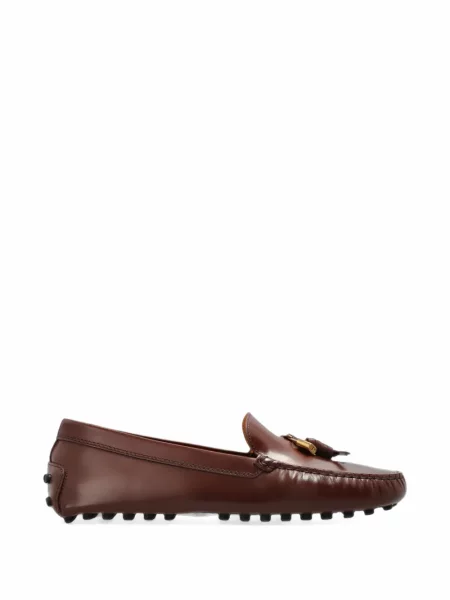 Pantofi loafer Tod's din piele maro