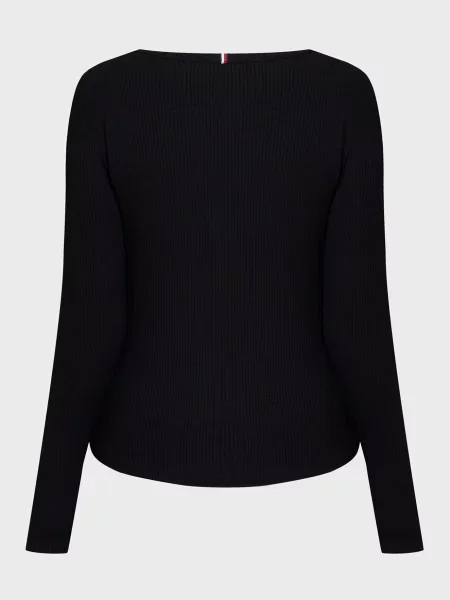 Лонгслив Tommy Hilfiger черный