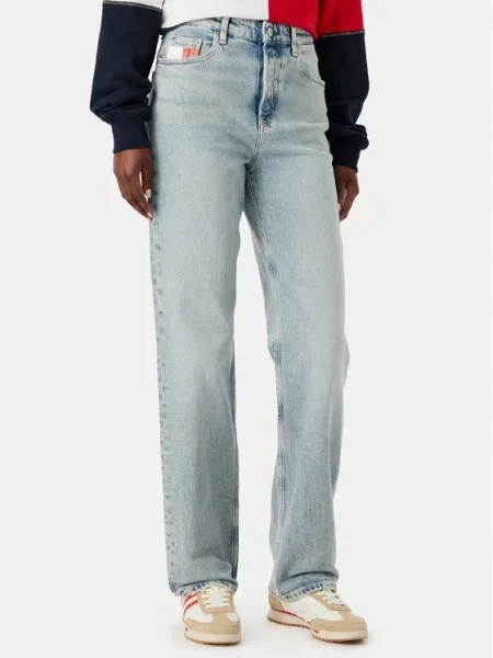 Jeansy Tommy Jeans modré