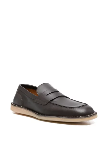 Pantofi loafer Dolce & Gabbana din piele maro