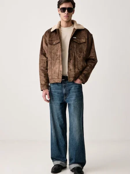 Guess Jeans куртка-сорочка велюрова