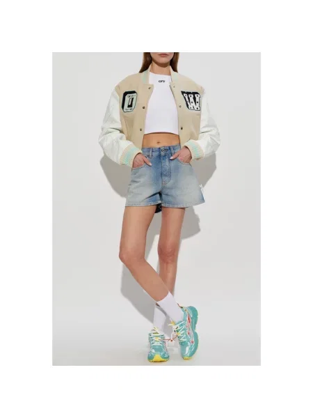 Kurtka Off-white wełniana biała