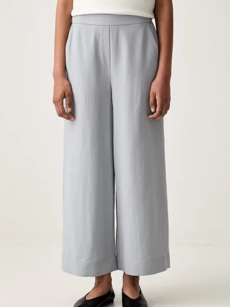 Marc O'Polo pantaloni pentru femei cu lyocell albastru