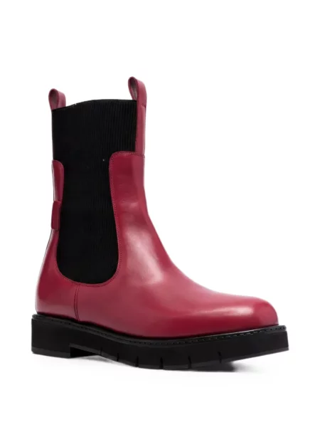 Botine chelsea Ferragamo roșu