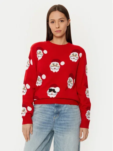 Ysabel Mora Sweter czerwony