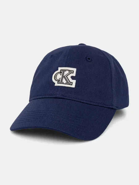 Calvin Klein kapa s šiltom modra