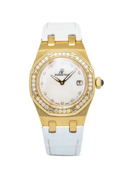 Diamant ceas Audemars Piguet Pre Owned alb