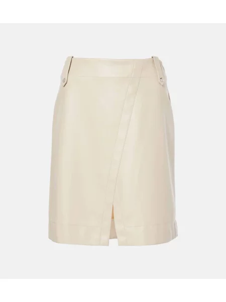 Fustă Max Mara din jerseu bej