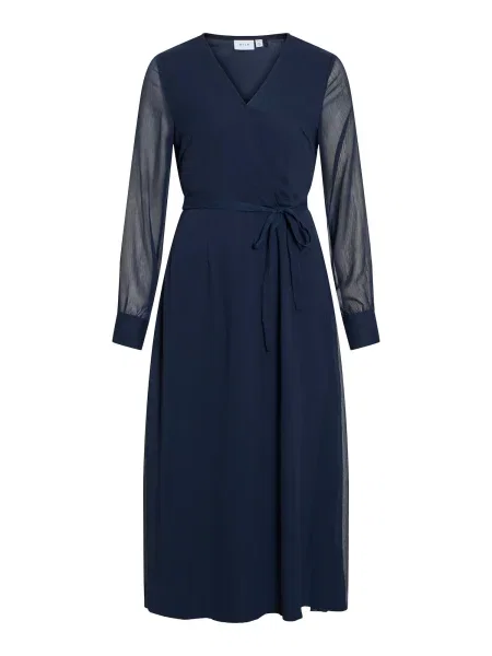 VILA Rochie de cocktail VIFalia noapte albastru