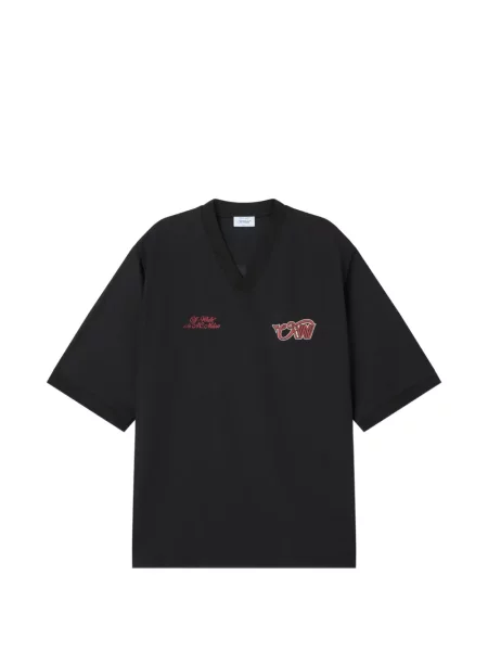 Tricou Off-white cu imagine alb