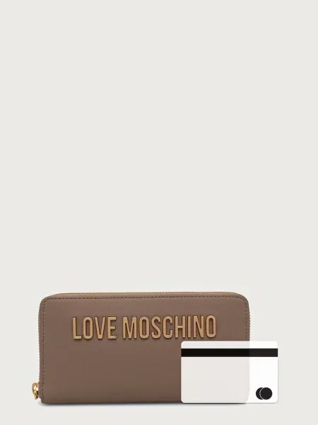 Кожаный кошелек Love Moschino