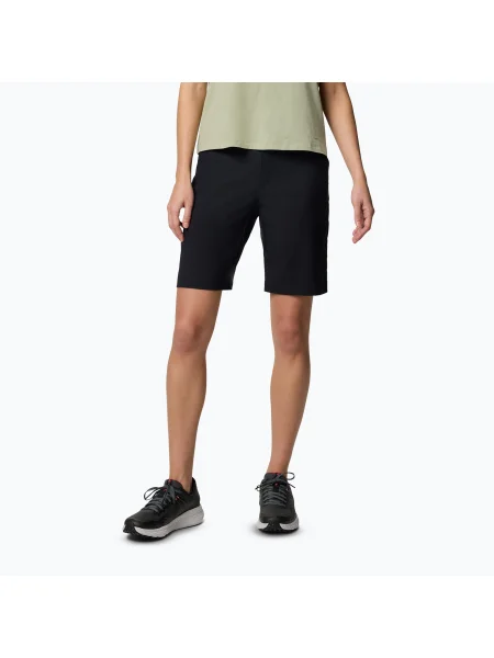 Pantaloni scurți de trekking pentru femei Columbia Leslie Falls II black negru