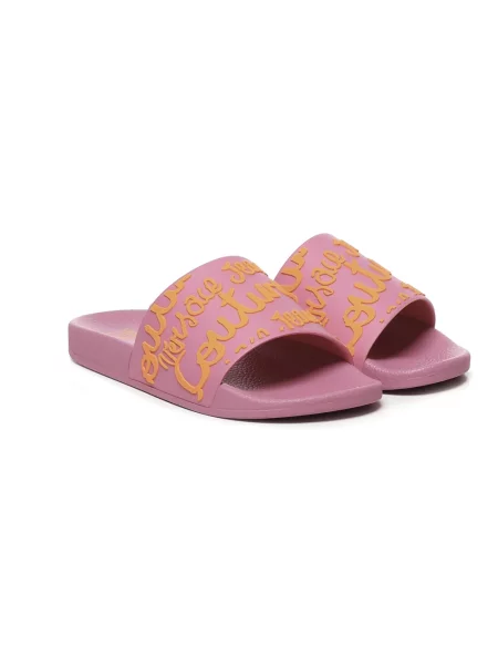 Versace Jeans Couture Klapki różowy