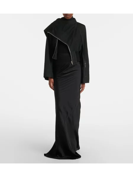 Geanta de piele Rick Owens negru