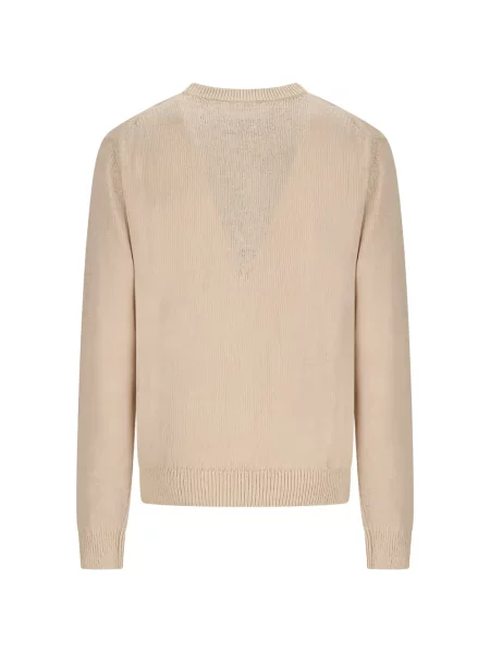 Lung pulover Jil Sander cu decolteu rotund