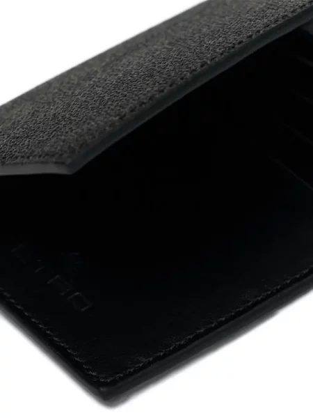 Portofel Etro cu imagine cu model paisley negru