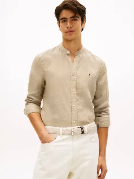 Tommy Hilfiger De in cămașă bej