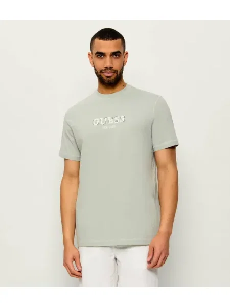 Guess Tricou deschis verde