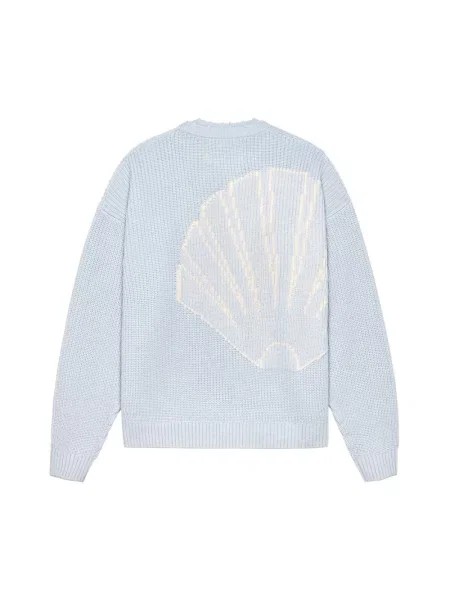 Sweter New Amsterdam Surf Association wełniany z logo niebieski