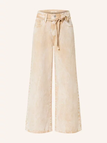 Levi's jeansy medium waist XL STRAIGHT beżowe