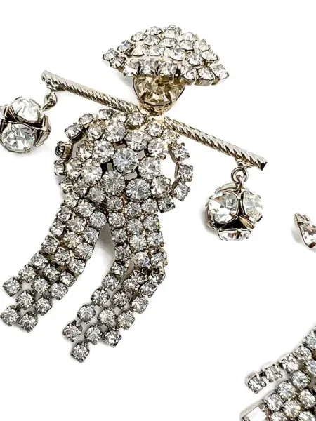 Брошка Jennifer Gibson Jewellery сребристо