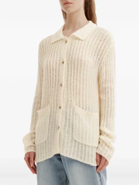 Gulerat cardigan B+ab tricotate