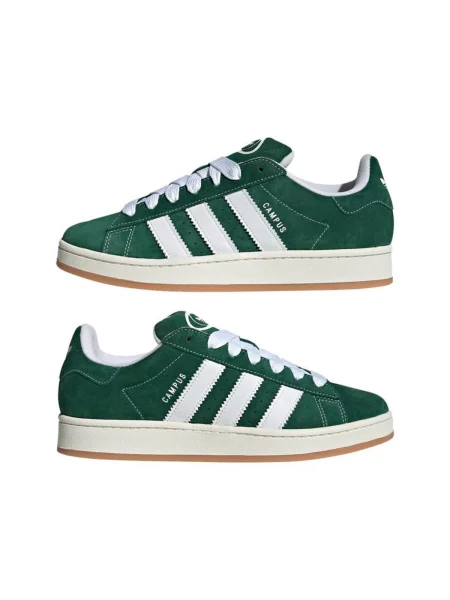 Sneakers adidas Campus Dark Green/ Ftw White/ Off White EUR 40 zielone