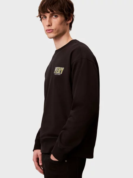 Флисовый свитшот Calvin Klein Jeans черный