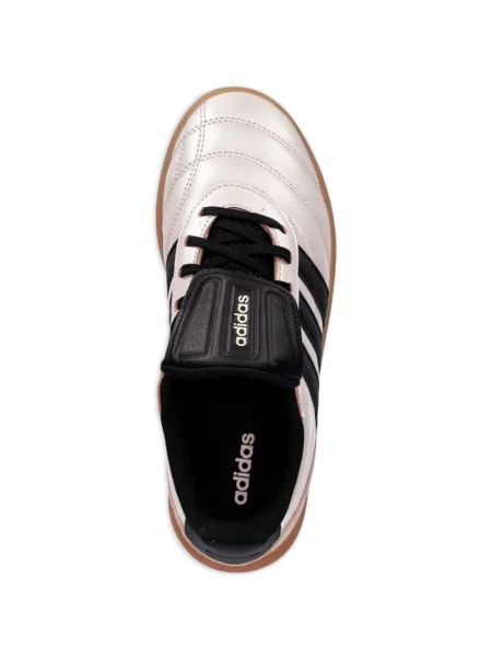 Lung papuci Adidas cu mâneci lungi cu dungi albastru